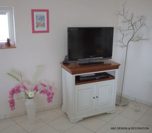 ABC Design & Décoration - Relooking bibliothèque meuble TV 09